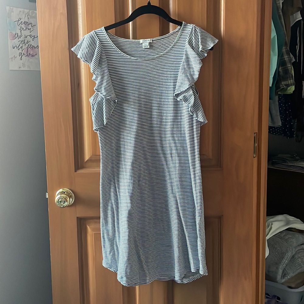 Striped J Crew Dress